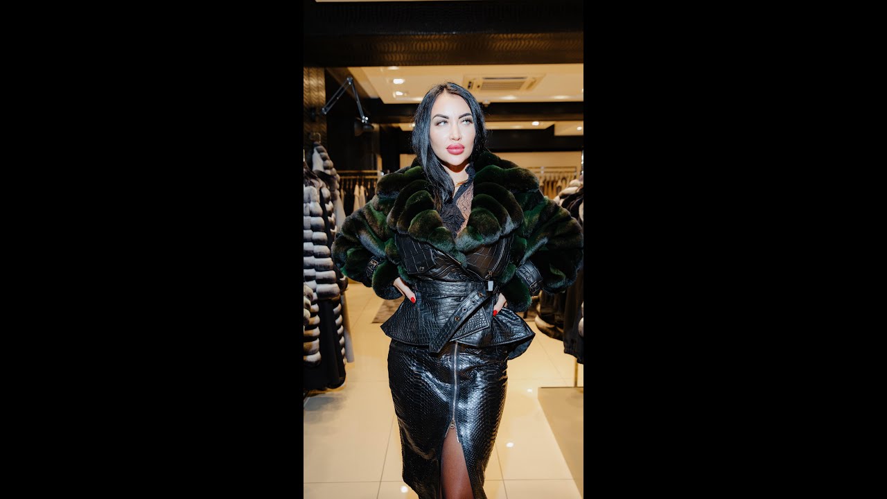 DIVE INTO A WORLD OF COLD BEAUTY AND WILD SKINS - PYTHON, CROCODILE AND EXCLUSIVE FURS