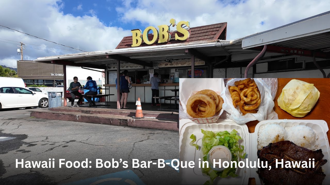 Hawaii Food: Bob's Bar-B-Que for barbecue in Honolulu, Hawaii