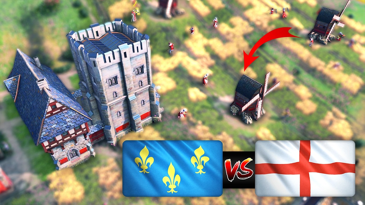 The English Farm Boom is TOO STRONG - Age of Empires 4