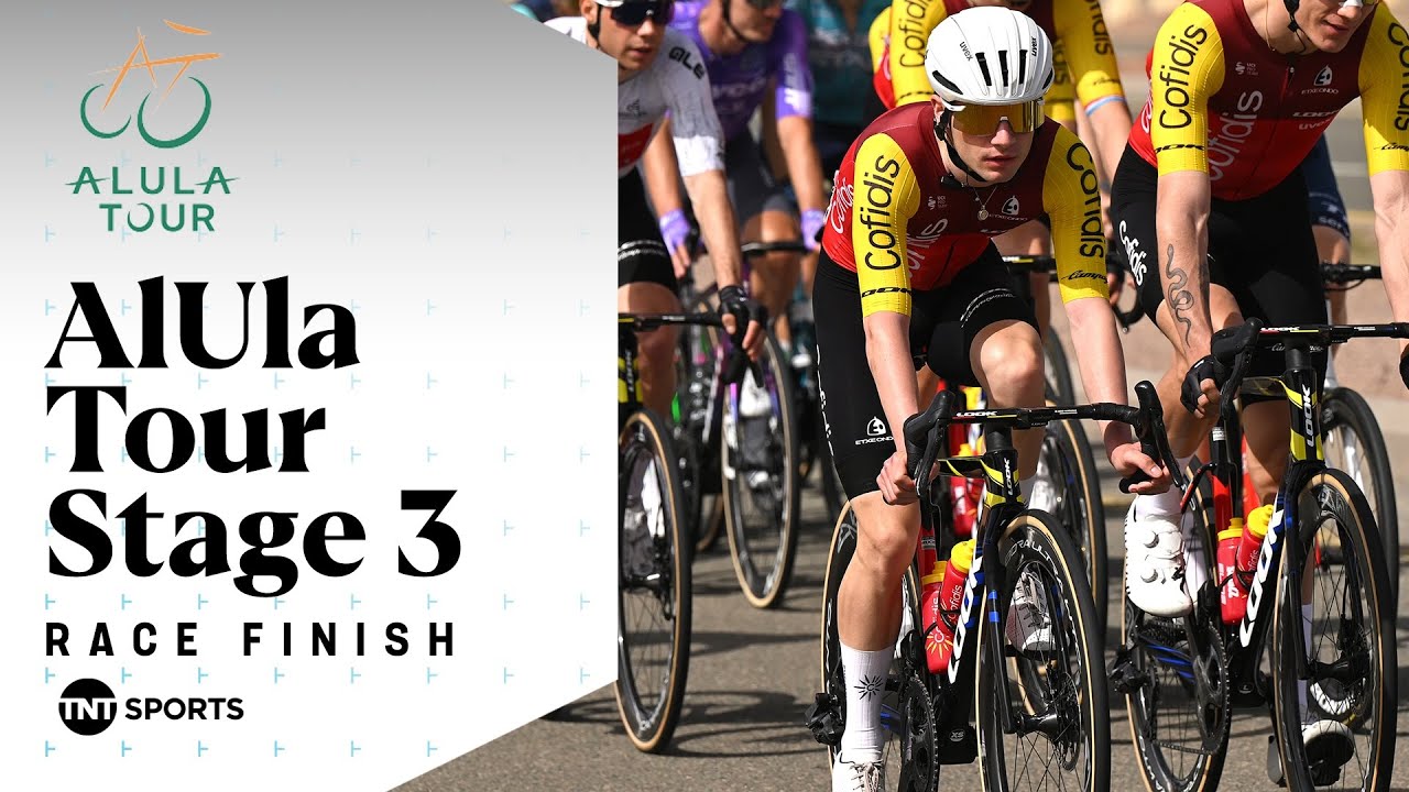 NEVER ENDING SPRINT 😩 | Men's AlUla Tour Stage 3 Final KM's | TNT Sports Cycling
