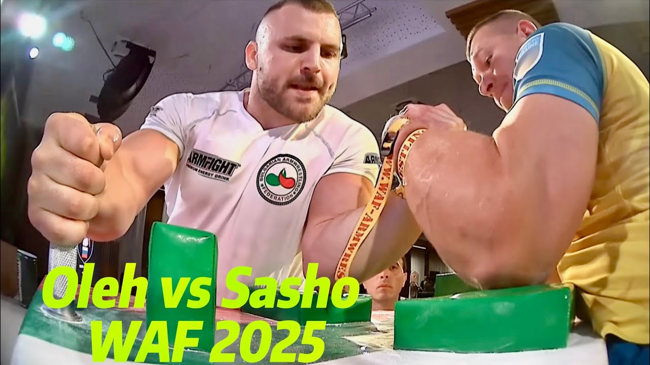 OLEH ZHOKH vs SASHO ANDREEV - 2025 #armwrestling #olehzhokh #sashoandreev 