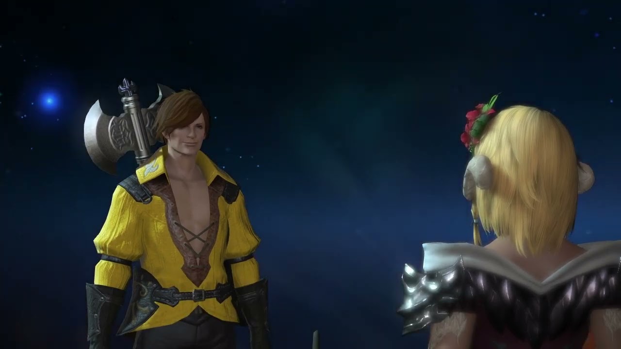 Yoshida Naoki cameo in FFXIV quest 