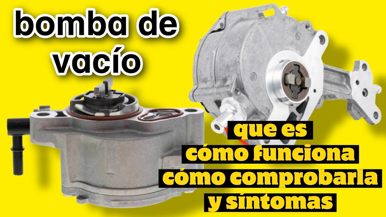 Bomba de Vacío o Depresor de Freno - Síntomas y como Funciona