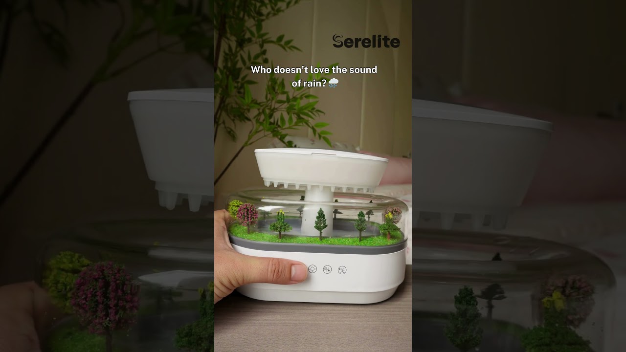 Who doesn&rsquo;t love the sound of rain? #serelite #Humidifier #rain  #sleep #shorts #asrmsounds