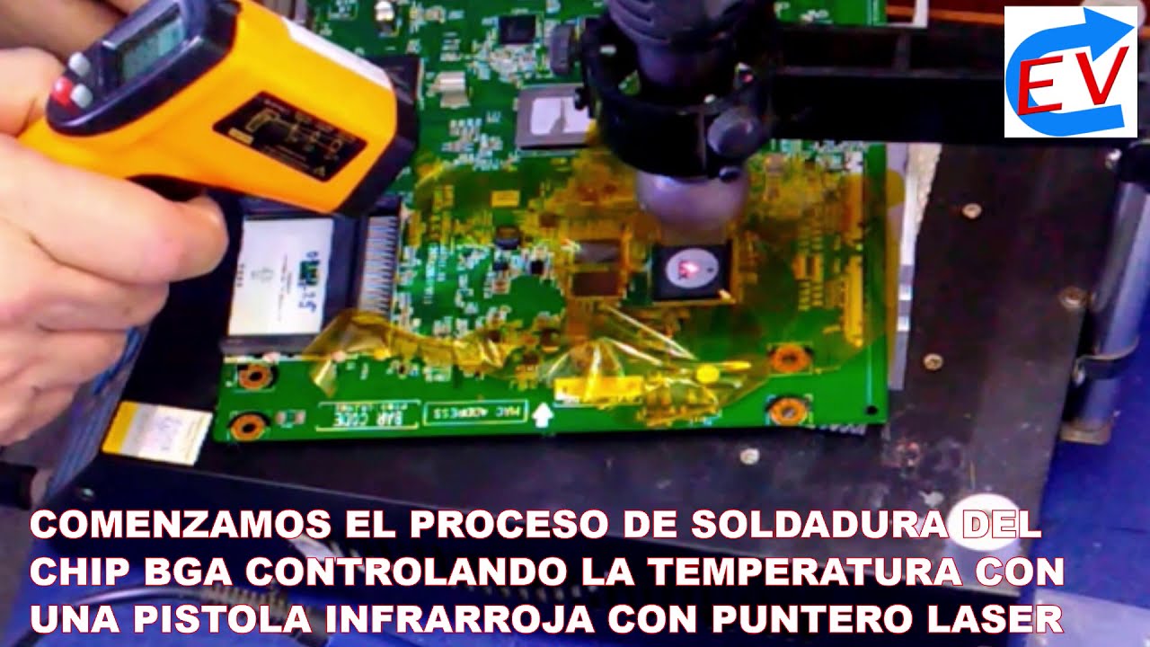 Colocando chip gr&aacute;fico en TV Oled LG 55EG920V