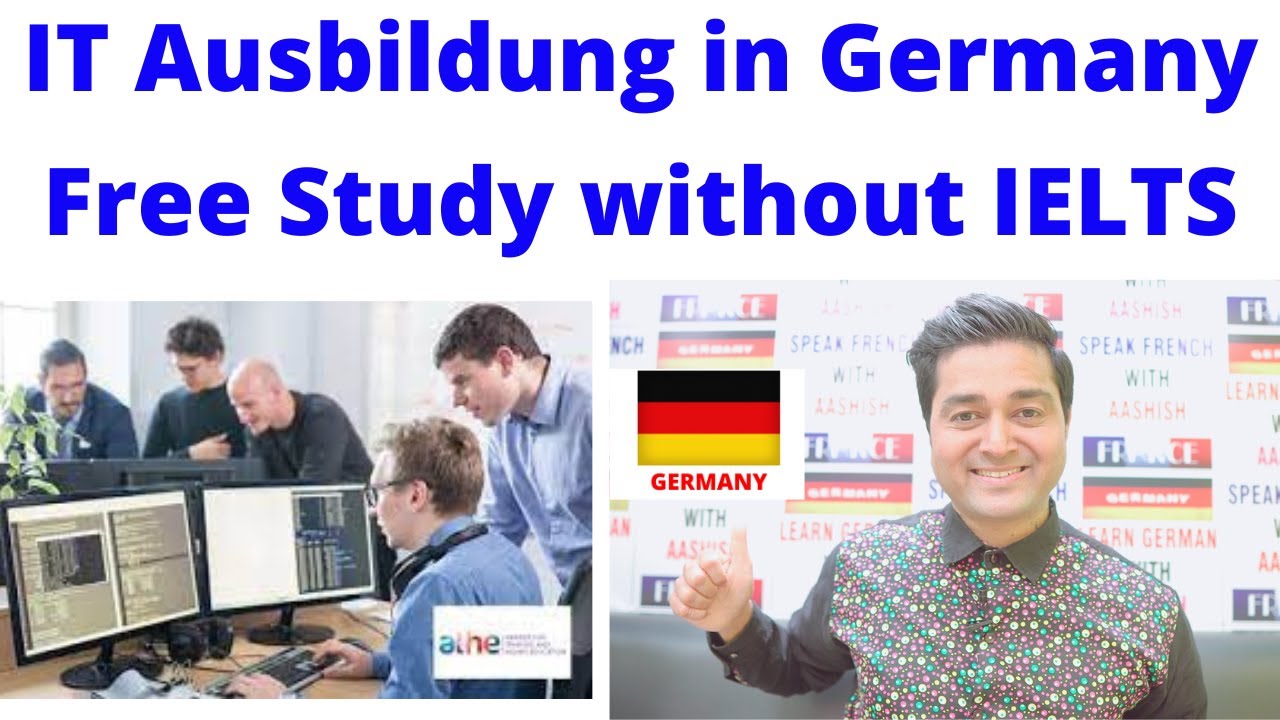 IT AUSBILDUNG Free Study in GERMANY with 100000 Rupees Stipend | Student Visa | Vocational| Engineer