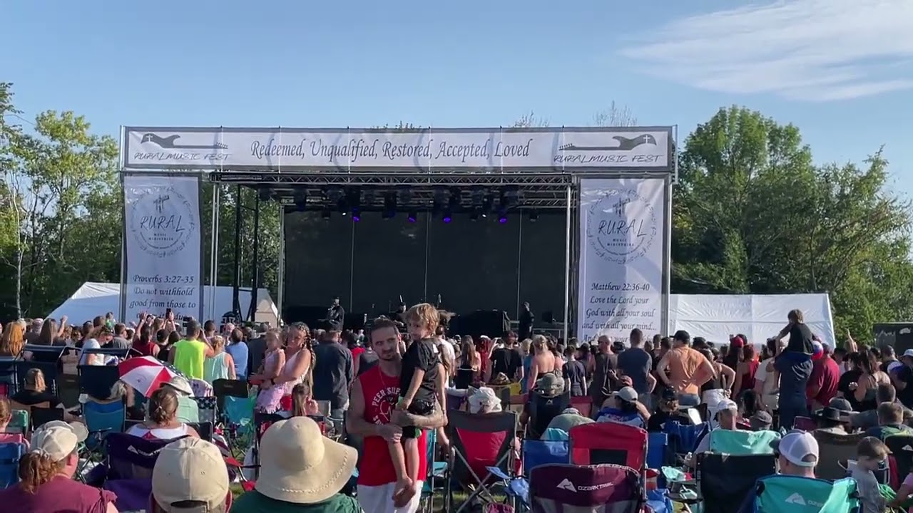 Dax - To Be A Man Live @ Rural Music Festival 2024 Isle, MN