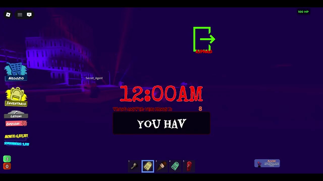 Tornado alley Ultimate Tartarus spawn Win with Cursed idol BLESSED ancient text on Telaville 2013