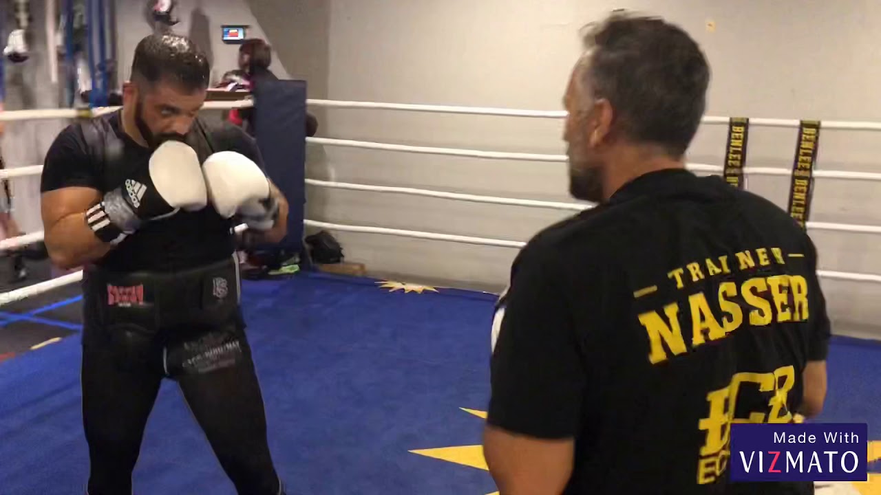 Kambis Rahmani - Pratzen Arbeit mit Coach Nasser Chahrour