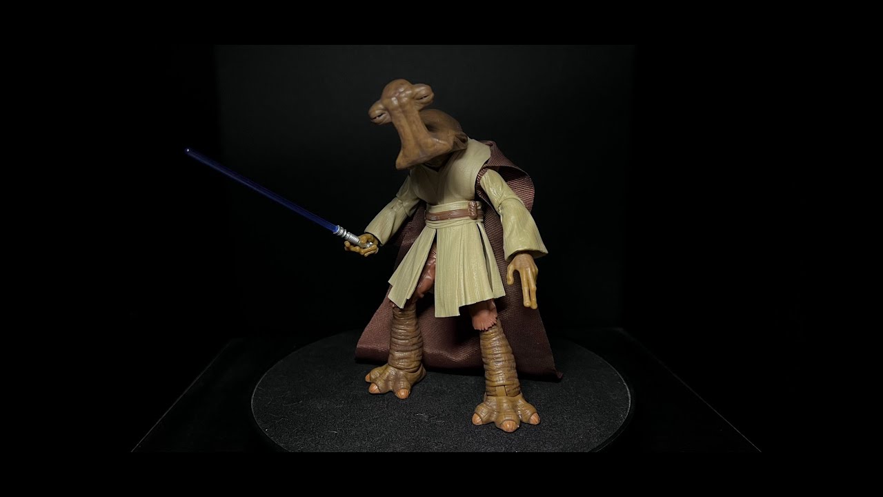 CUSTOM Star Wars Black Series Ithorian Jedi Roron Corobb (KITBASH) - Craft3D Creations: EP.35