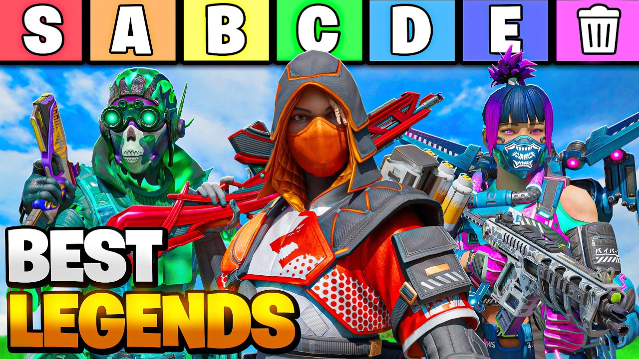 Окончательный рейтинг персонажей Apex Legends!