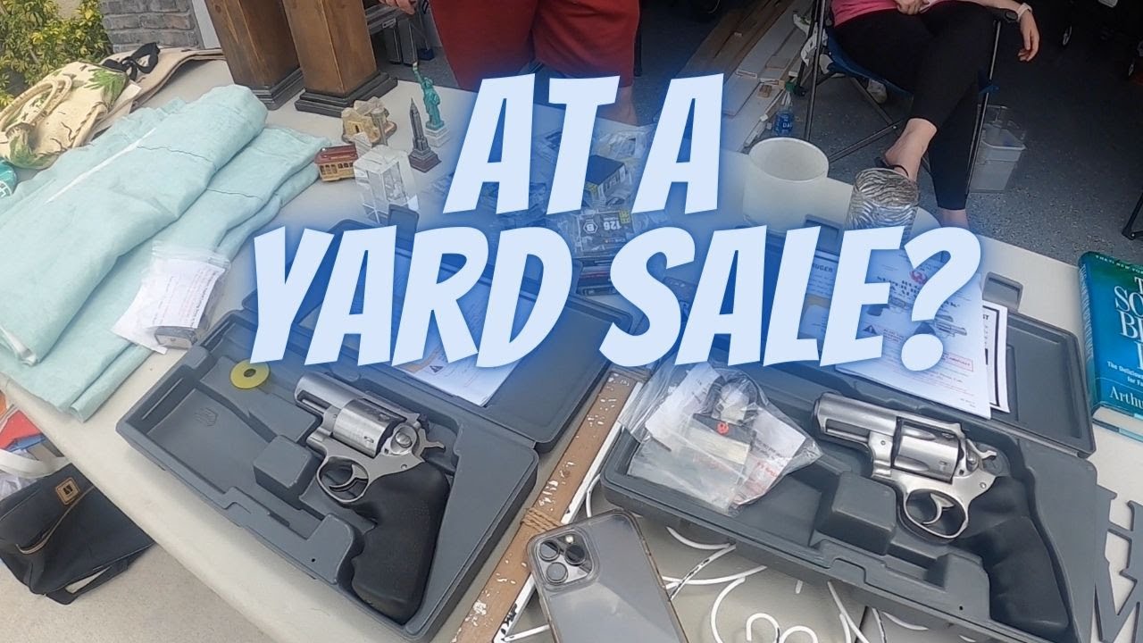He Wanted To Sell Me These Alaskan Rugers At His Yard Sale