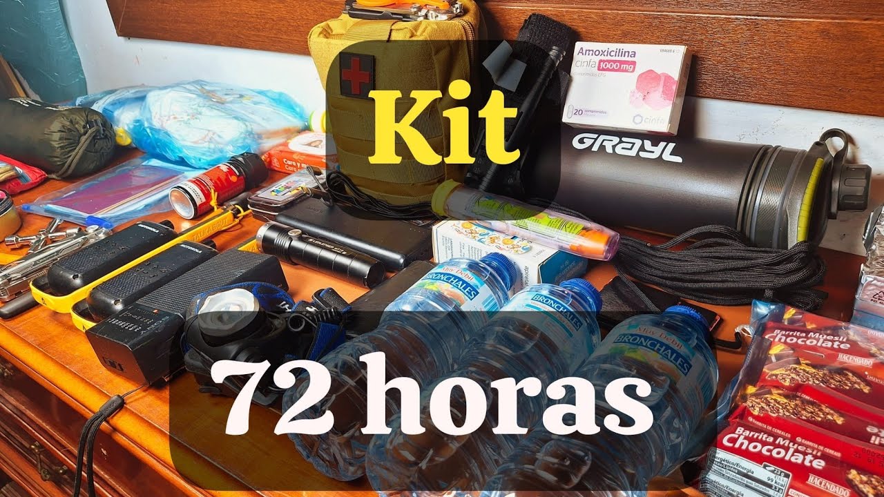 Mochila 72 horas ✅️🆘️ Todo Lo Que Debe Tener.
