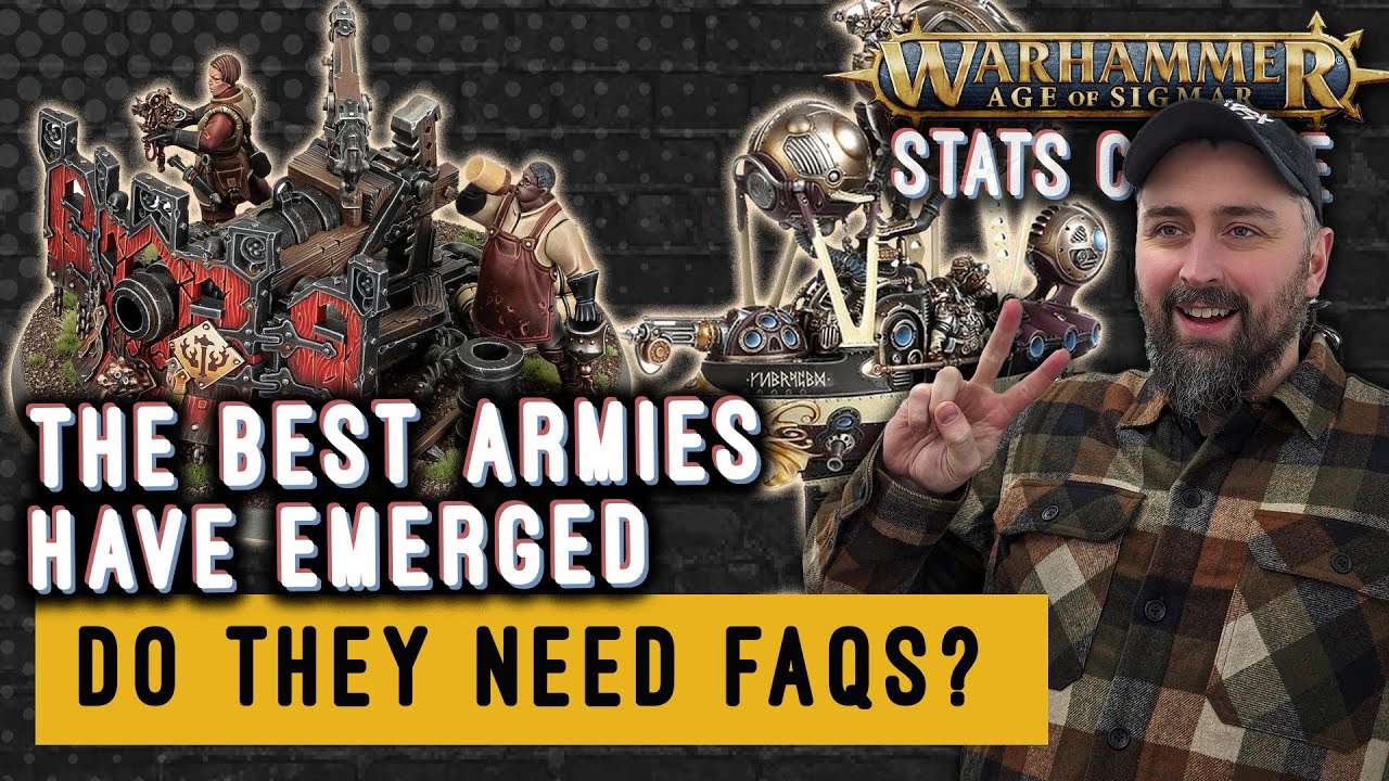 Top 5 Armies Revealed In 2025! | Age of Sigmar Stats Centre