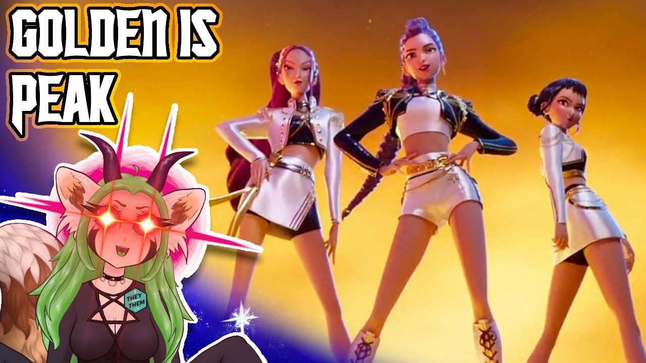 SO GOOD | “Golden” Official Lyric Video | KPop Demon Hunters | Sony Animation | vtuber REACTION