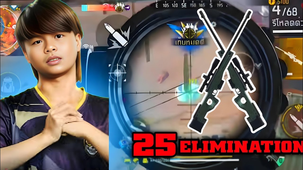 FLCN.ONEMORE SOLO VS SQUAD 25 ELIMINATION 😱 WITH DOUBLE AWM