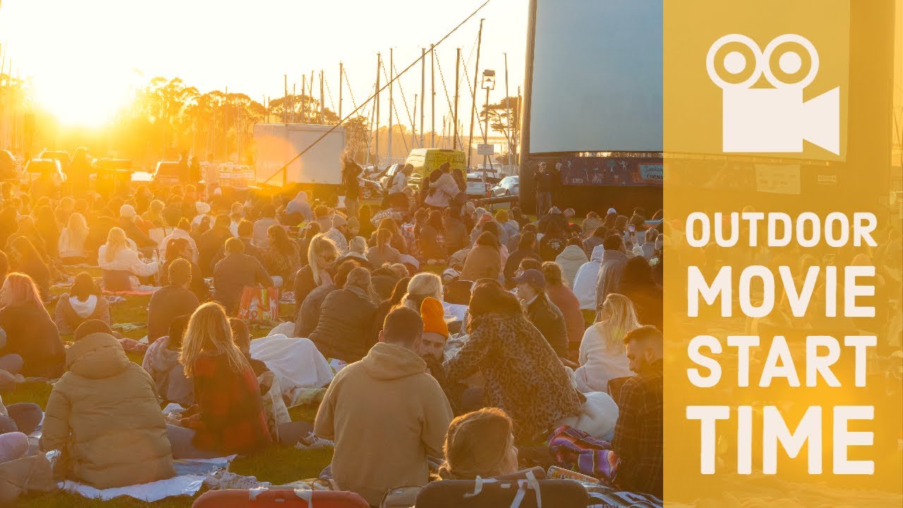 When can I start my Outdoor movie?
