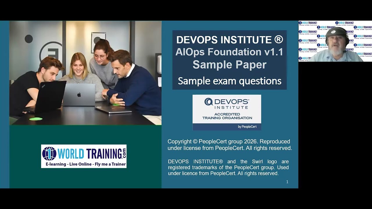 Sample Paper | DevOps Institute AIOps Foundation v1.1 | PeopleCert |1WorldTraining.com