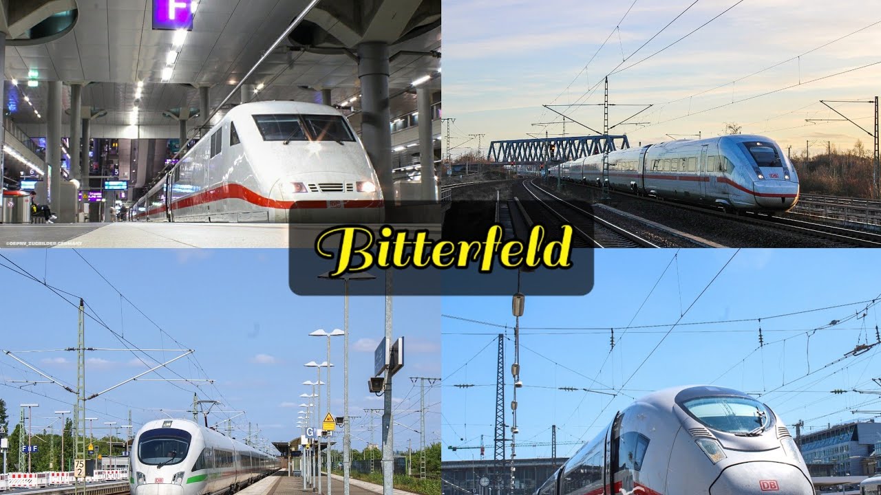 Bahnverkehr Bitterfeld (Oktober 2022)