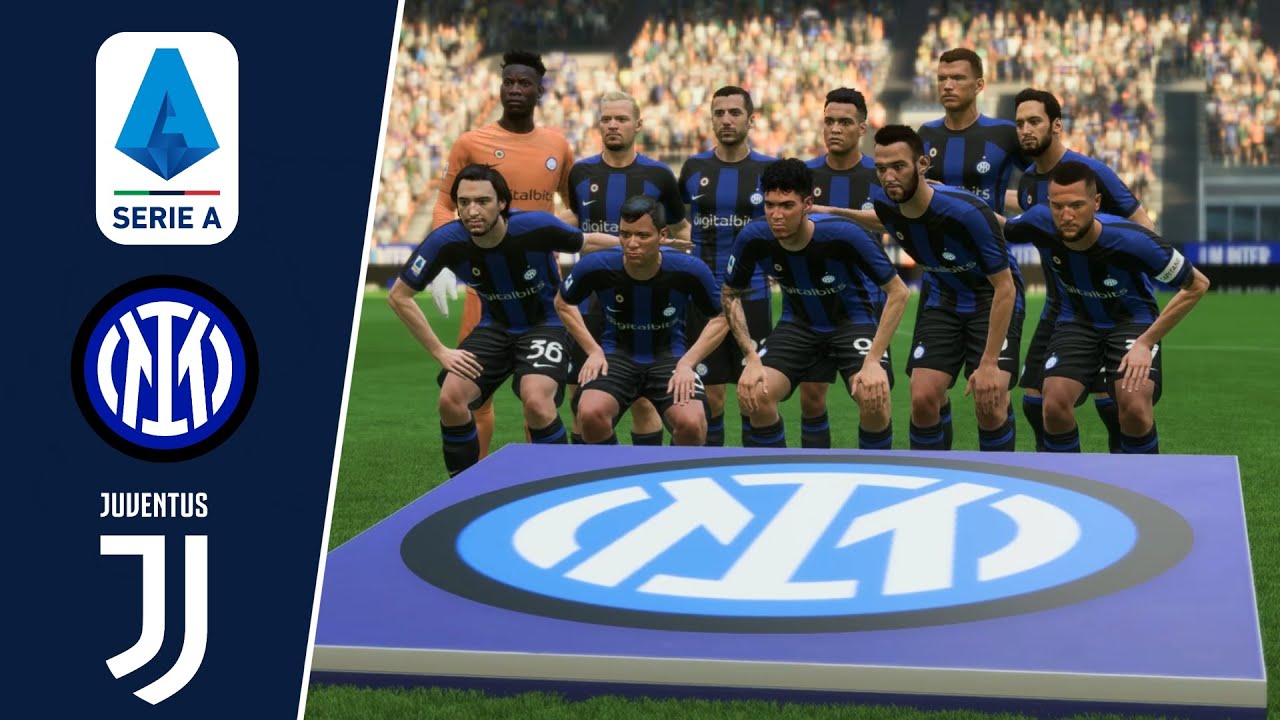 FIFA 23 - Inter Milan vs Juventus Highlights | Serie A [PC]