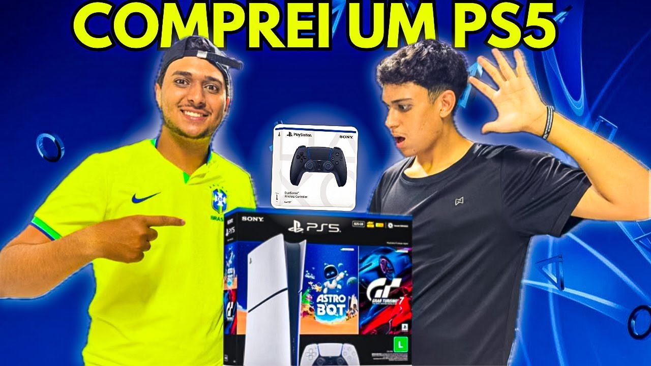 COMPREI UM PS5 !!! *esperei muito por esse dia!*