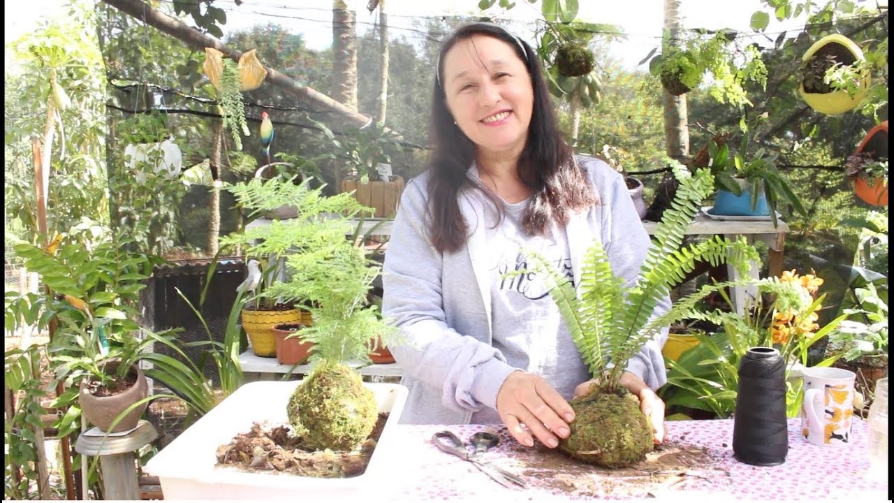 PASSO A PASSO DO KOKEDAMA