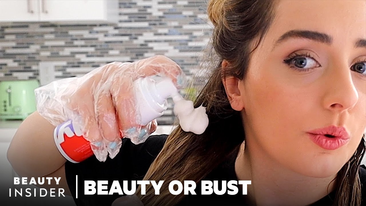 Foam Dye Changes Your Hair Color In Minutes | Beauty Or Bust | Insider Beauty