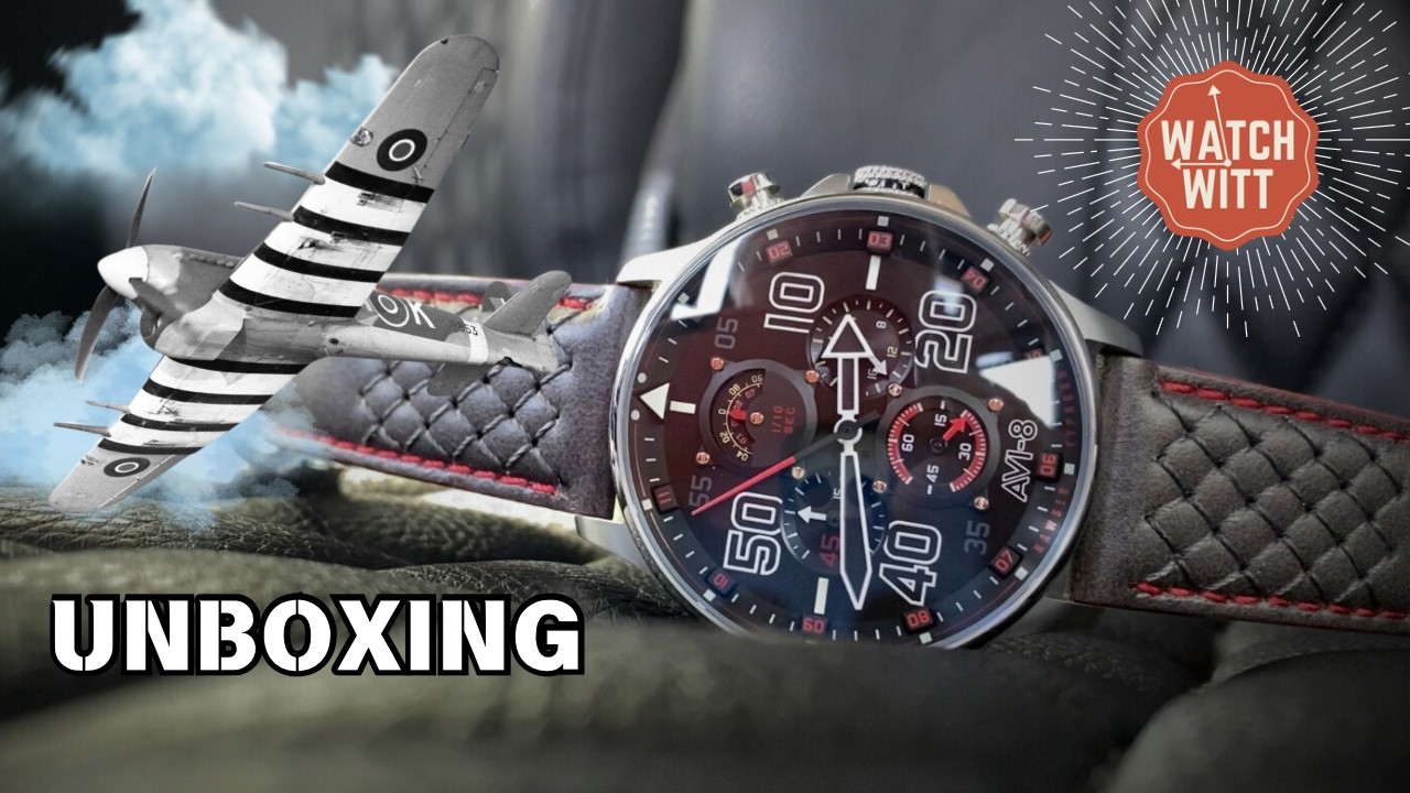 Is This The Coolest Aviation Watch? AVI-8 Coningham Chronograph Unboxing