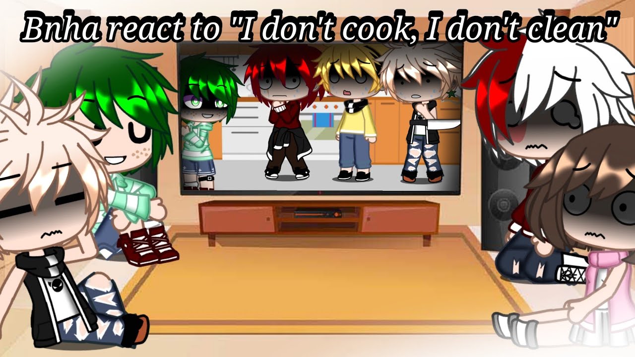 Bnha react to 