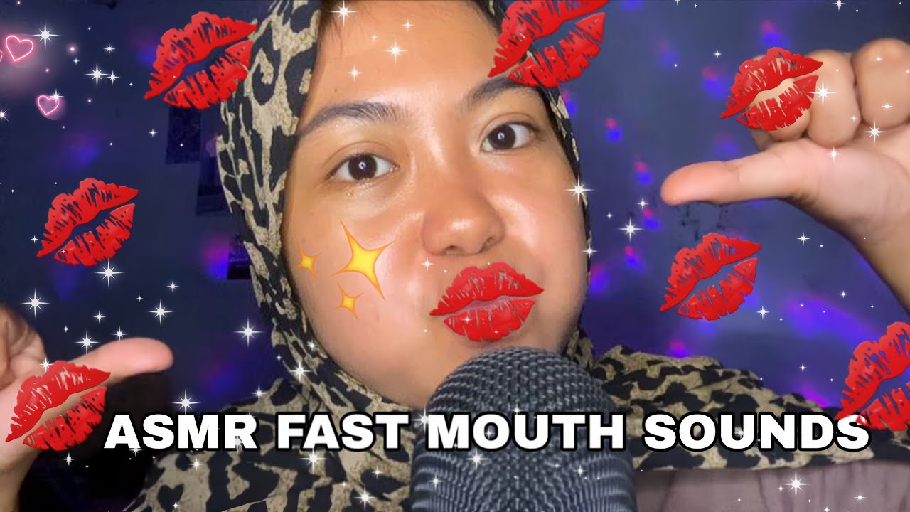 ASMR Pure Fast Mouth Sounds For You SLEEP 🤏🏻✨