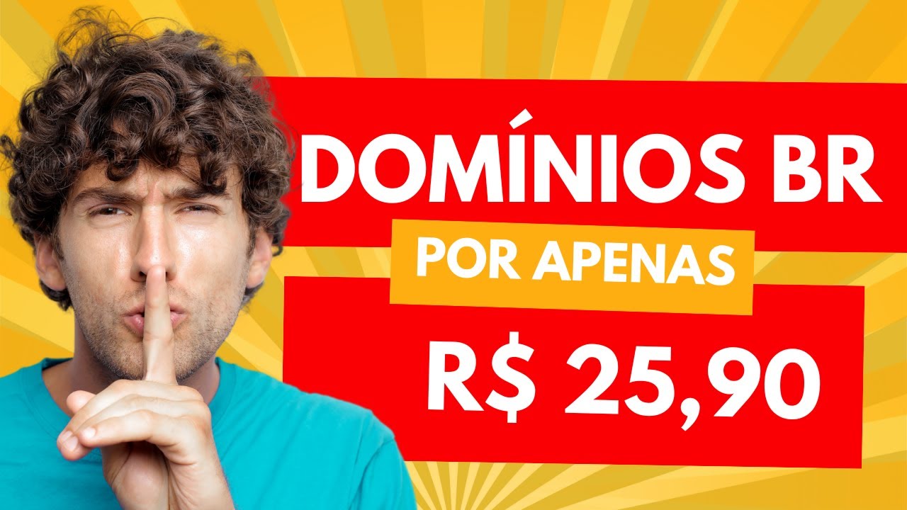 Como Comprar Dom&iacute;nio .com.br no Registro.br por Apenas R$ 25,90