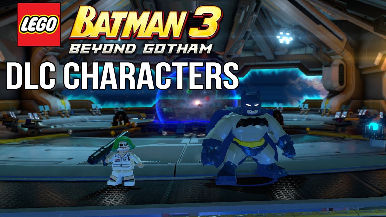 LEGO Batman 3 - ALL DLC Characters Gameplay (Man of Steel, Dark Knight Trilogy, 75th Anniversary)
