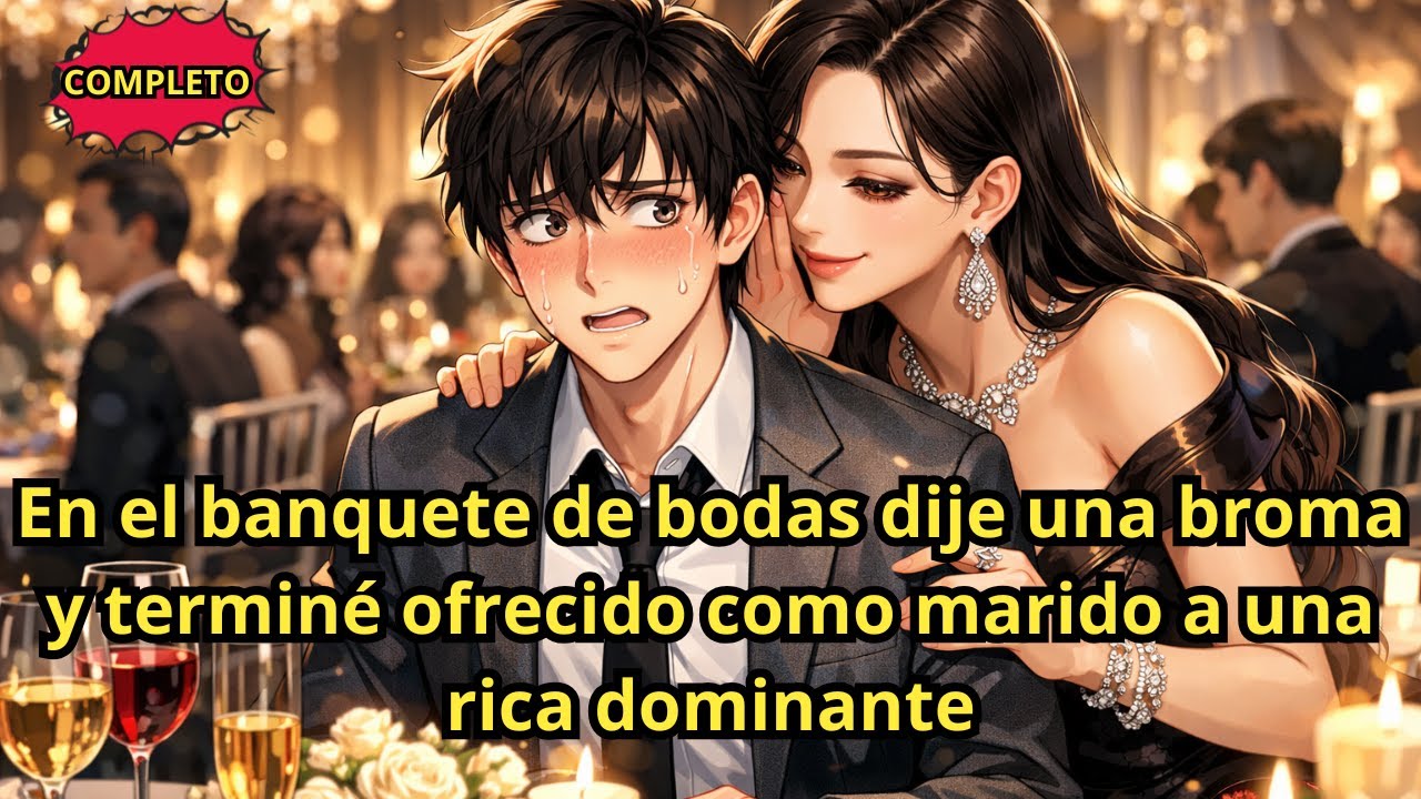 En el banquete de bodas dije una broma y terminé ofrecido como marido a una rica dominante