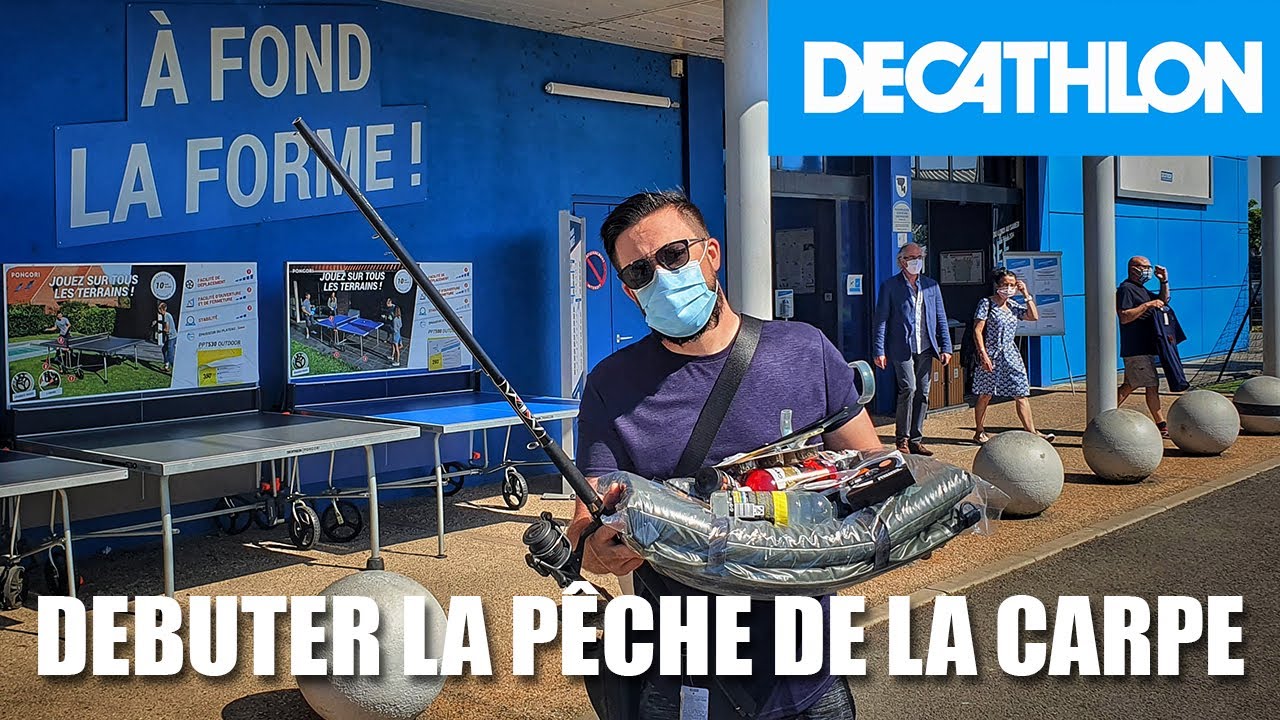 Je DÉBUTE la PÊCHE de la CARPE (Débutant)