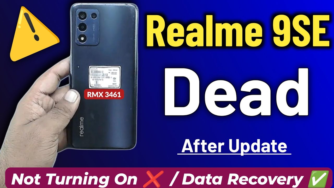 Realme 9SE Dead ❌ | Realme 9SE 5g Dead Problem Solution | Realme 9SE Not Turning On ⚠️ After Update✅