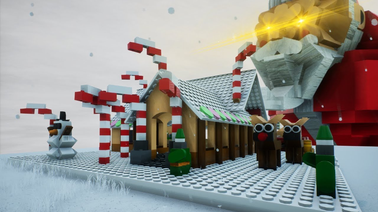 Can Four Best Friends Steal Santa's Naughty List Before Christmas in Brick Rigs?