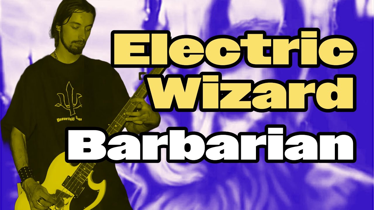 Bass Lesson + Bass TAB // Barbarian by Electric Wizard