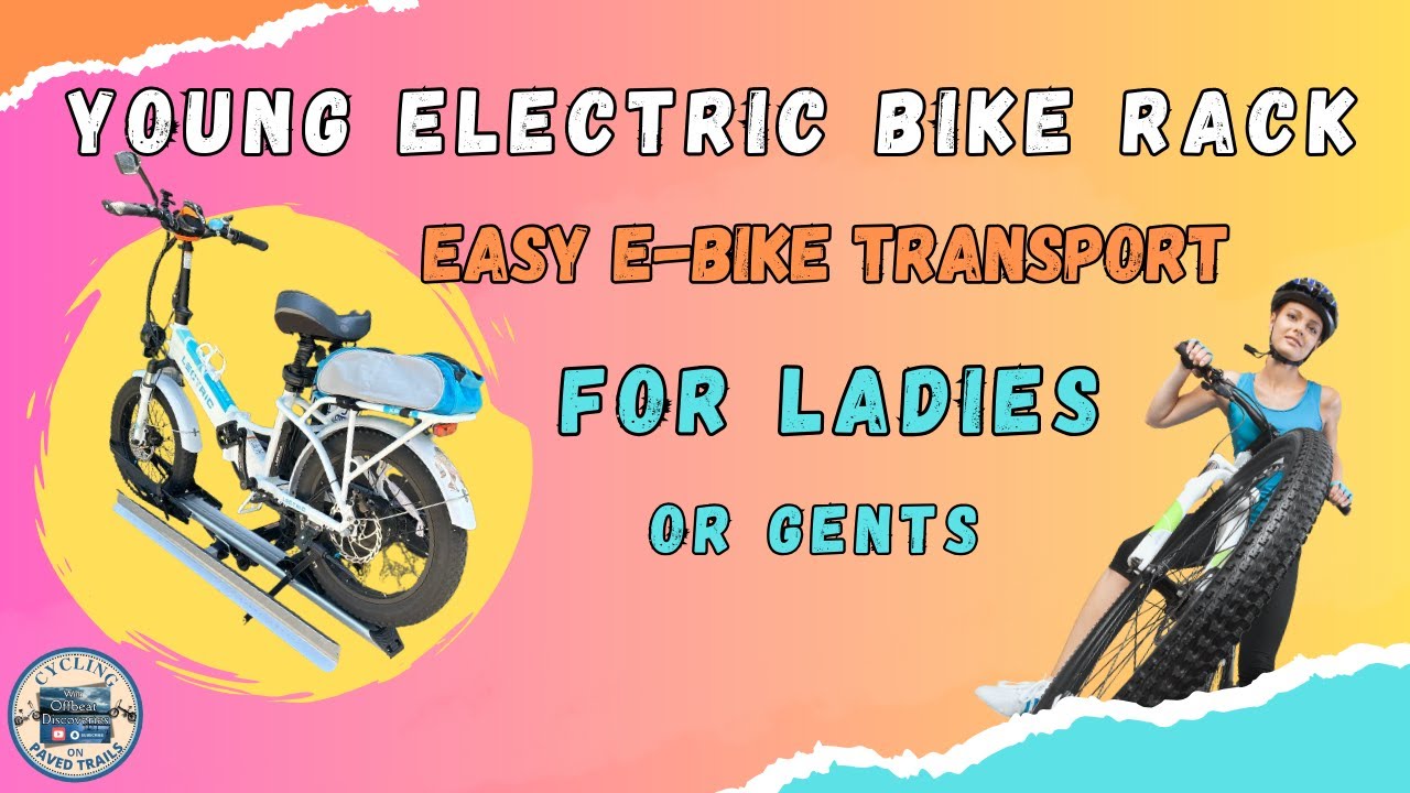 Young Electric Bike Rack with Ramp