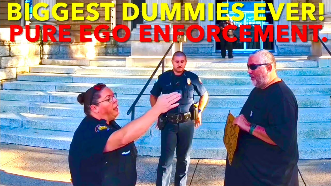 BIGGEST DUMMIES EVER - PURE EGO ENFORCEMENT.