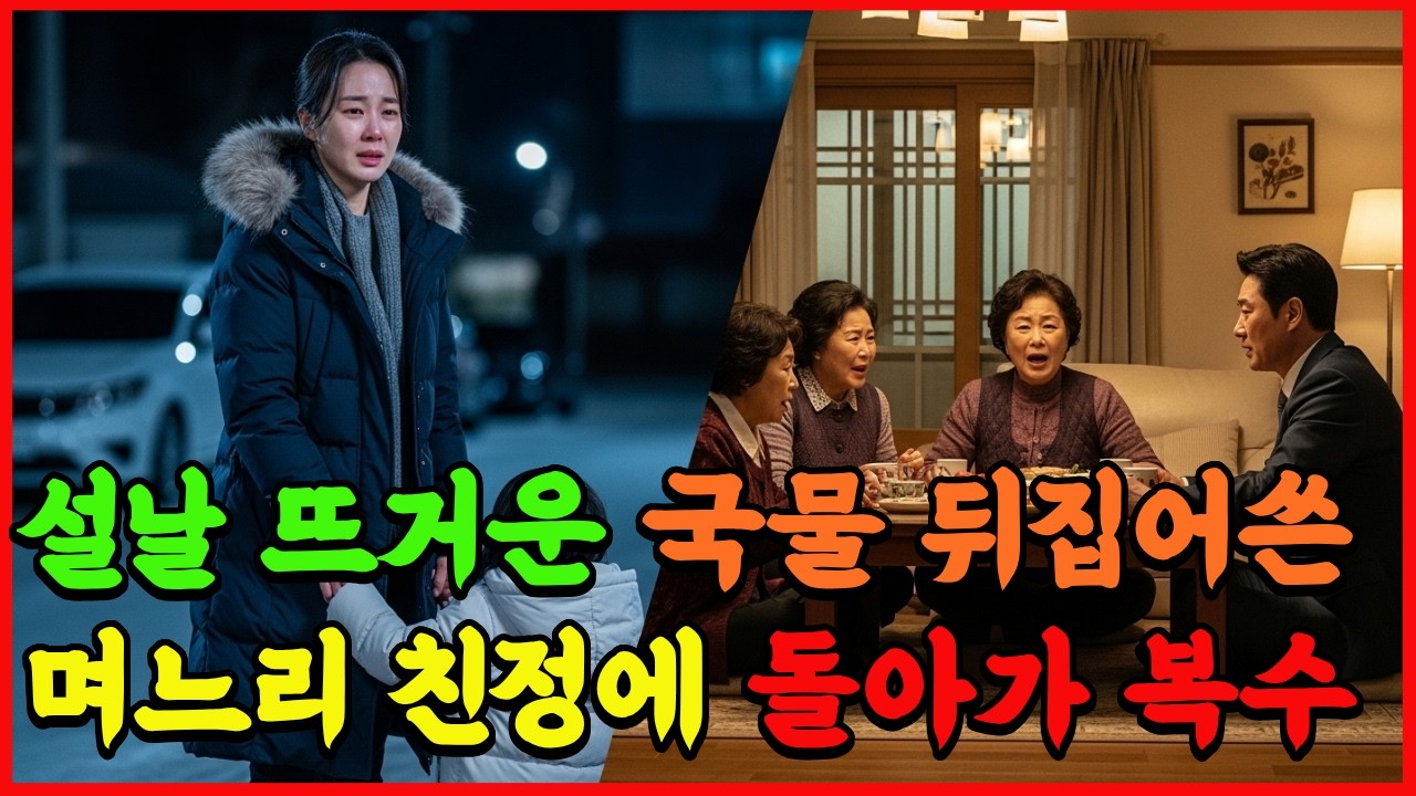 “무릎 꿇어!” 설날 국물 폭행 뒤 친정 간 며느리가 시댁을 뒤흔든 충격 한 수 | 신청사연 | 감동사연 | 사연라디오 | 오디오북