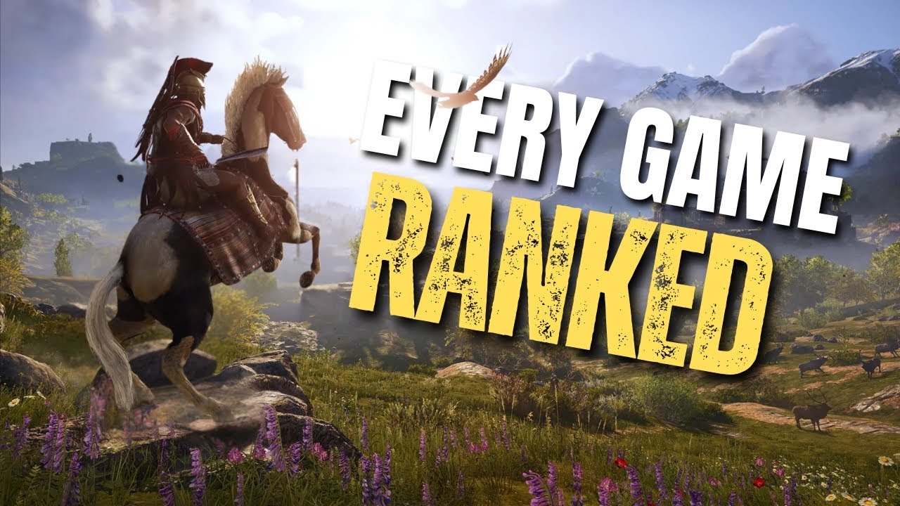 Все игры серии Assassin's Creed в рейтинге от худшей к лучшей.
