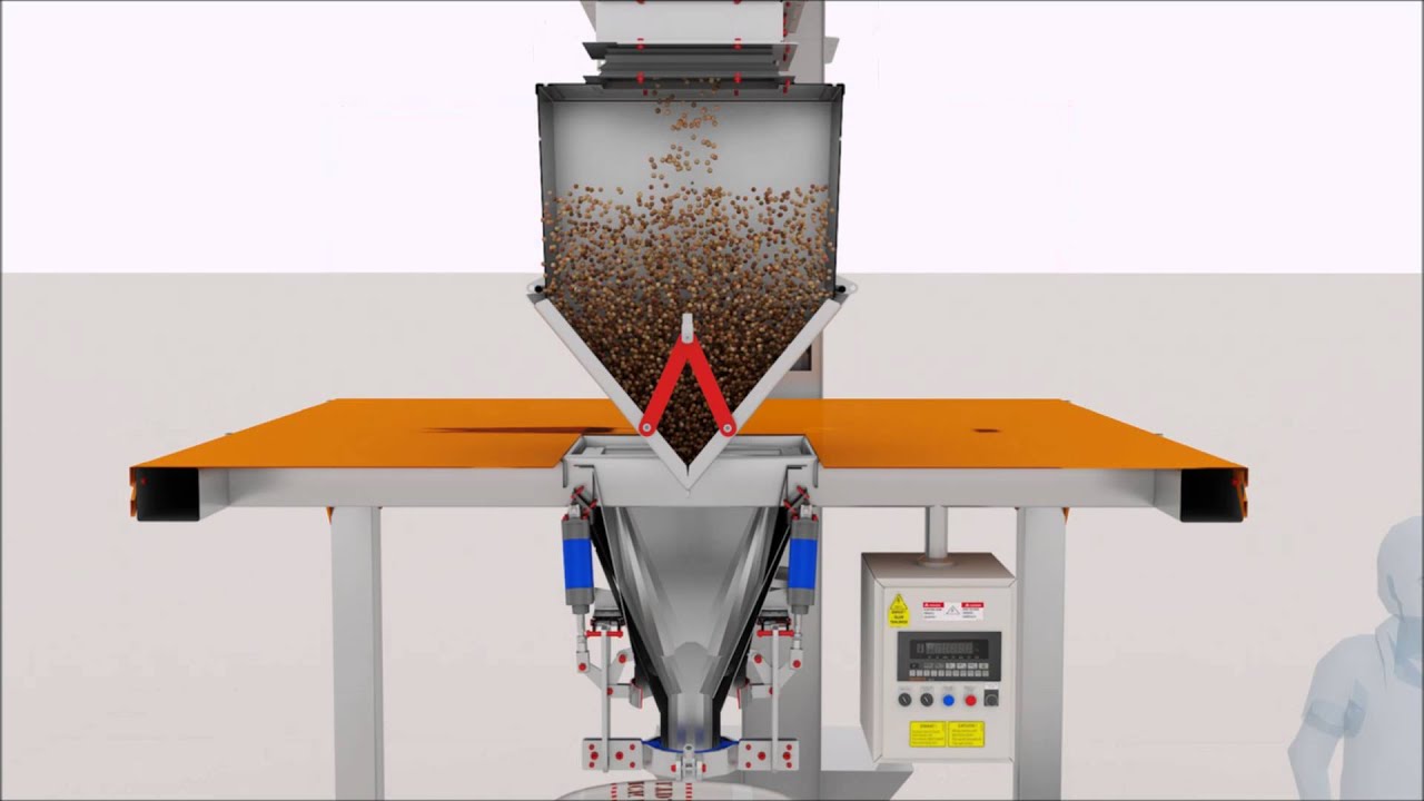 آلة تعبئة ووزن البودرا - Weighing  & Packaging Machine