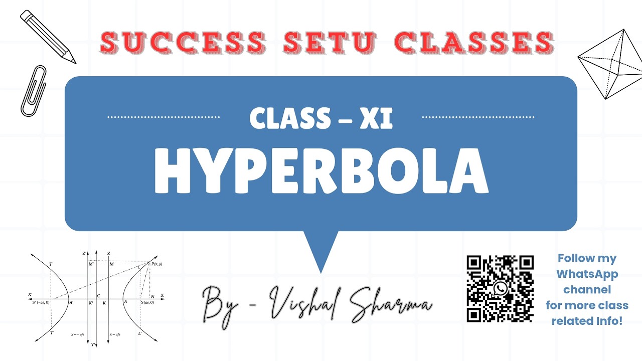 Hyperbola | Class 11 Coordinate Geometry | Complete Lecture | Vishal Sharma | Success Setu
