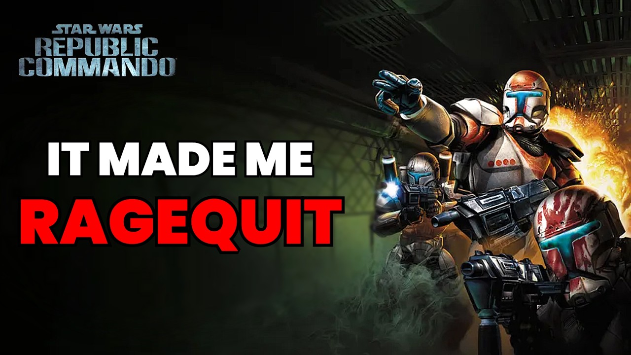 I Tried Star Wars Republic Commando, it went HORRIBLY WRONG...