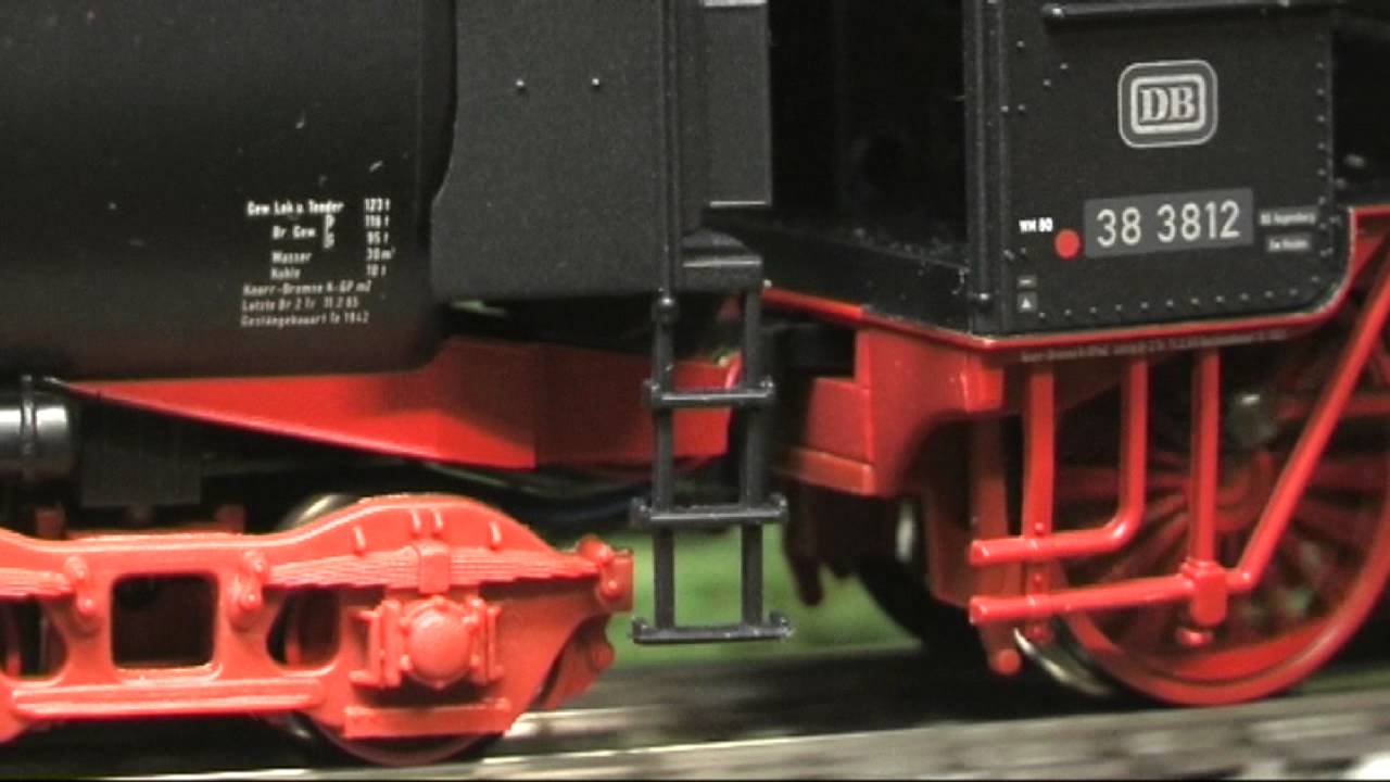 Modellbahn-Neuheiten (322) Märklin 37035 BR 38 DB mit Wannentender