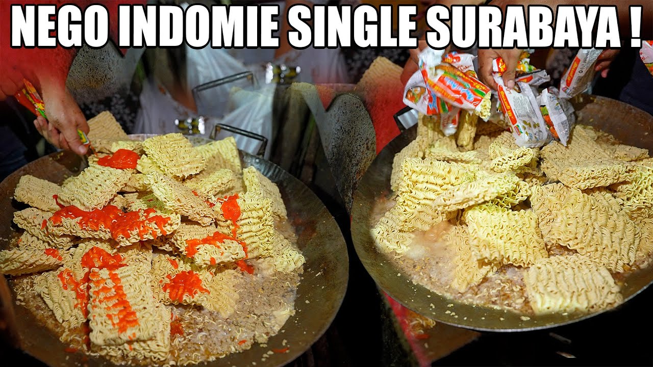 PEDAGANG INI JUALAN INDOMIE SINGLE 13 RIBU, TERNYATA SEKALI MASAK 40 BUNGKUS !