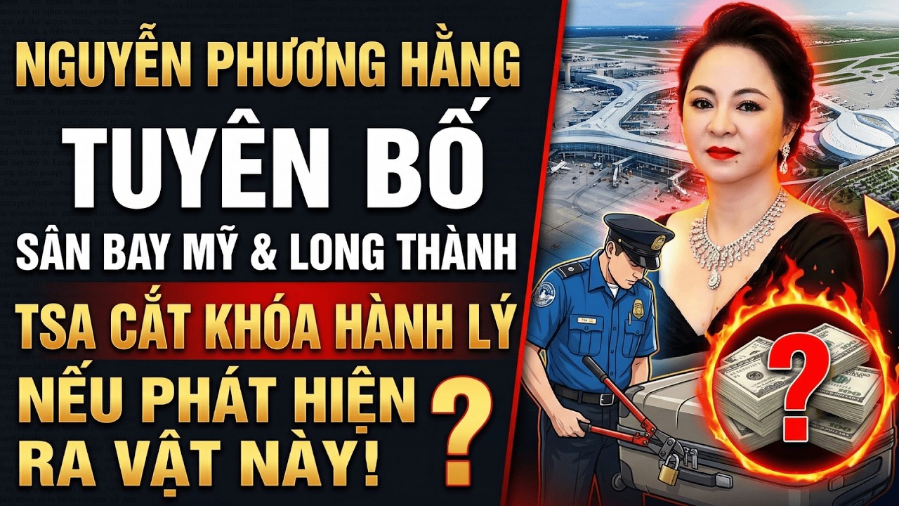 Sự Thật Về Sân Bay Mỹ Qua Lời CEO Nguyễn Phương Hằng: Việt Kiều Về Nước Cần Lưu Ý Ngay!