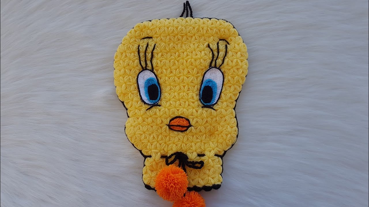 Yeni Model Çizgi Karakter Tweety Kese Lif Yapımı 👌