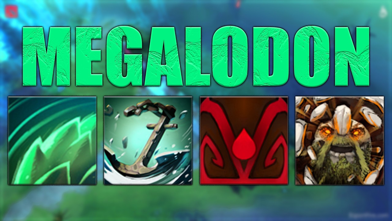 Megalodon KRILL EATER + GROW + THIRST | Ability Draft