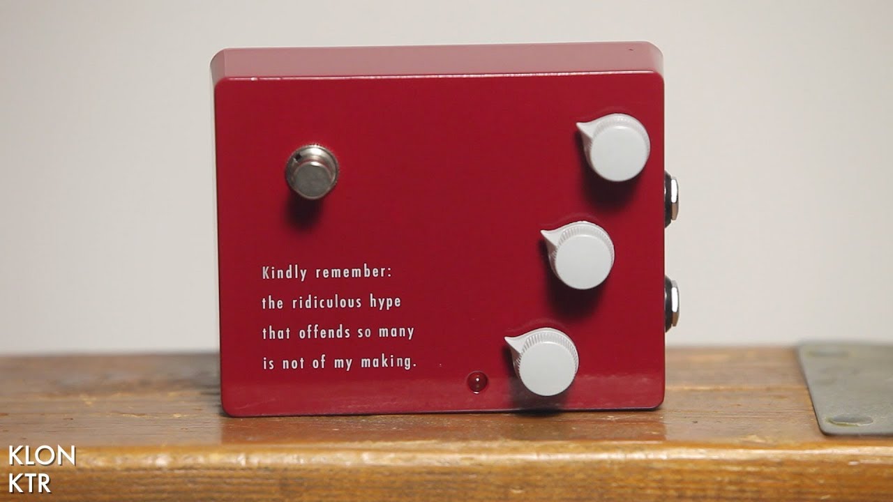KLON / KTR【デジマート製品レビュー】